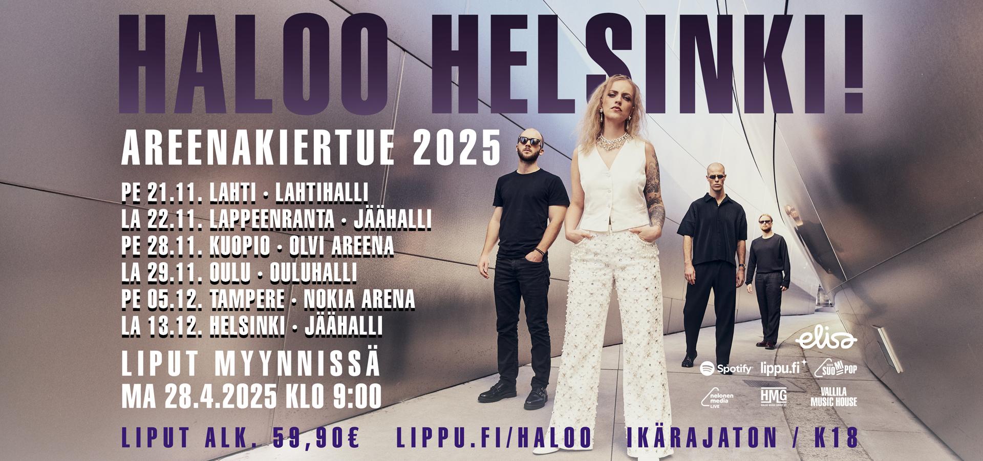 Haloo Helsinki Tekee Mittavan Areenakiertueen 2025 Nelonen Media Live haloo-helsinki-tekee-mittavan-areenakiertueen-2025-nelonen-media-live